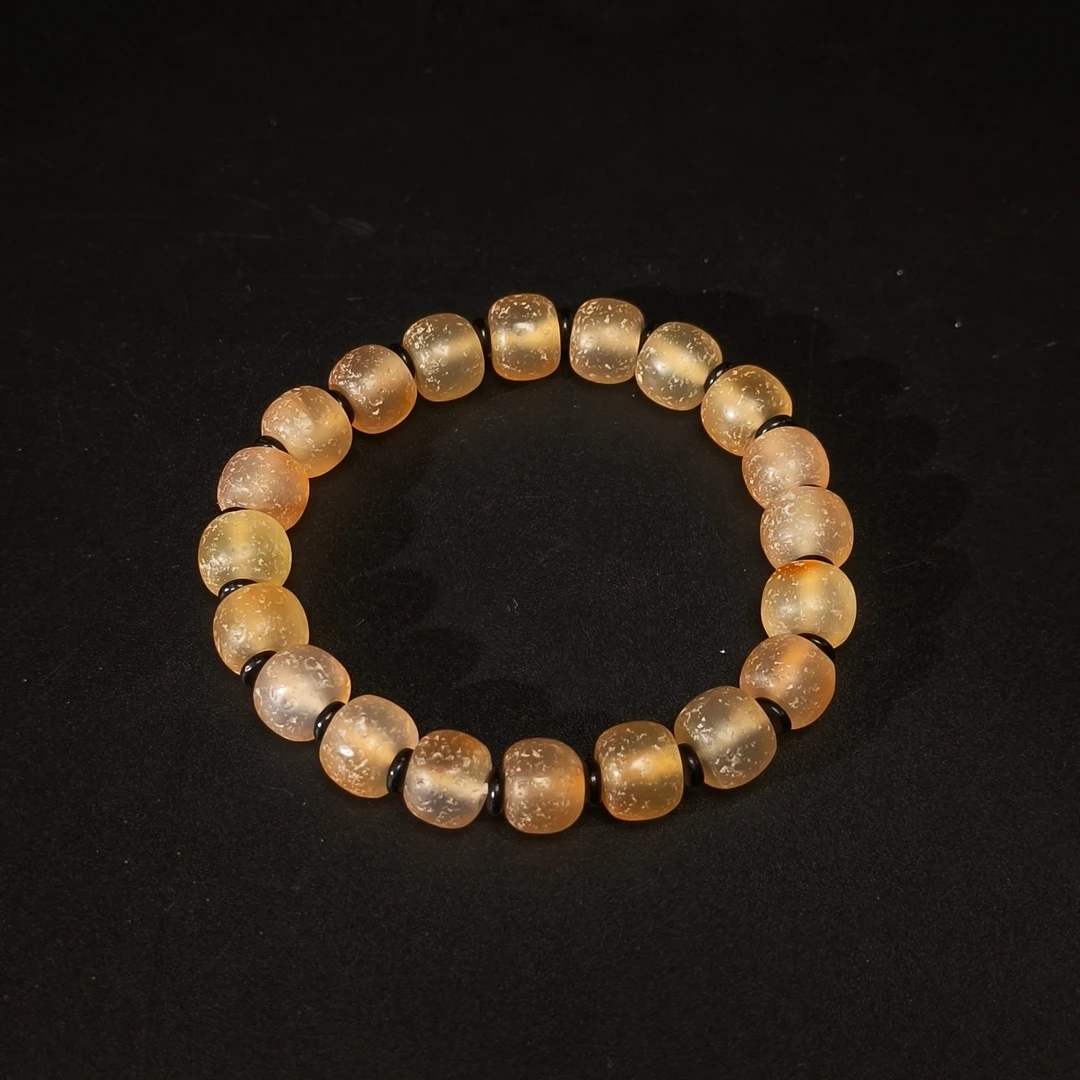 民国玛瑙手串/DZ414220/古玩/收藏/德州文物