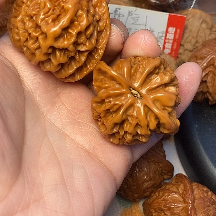 文玩核桃把件帝王45