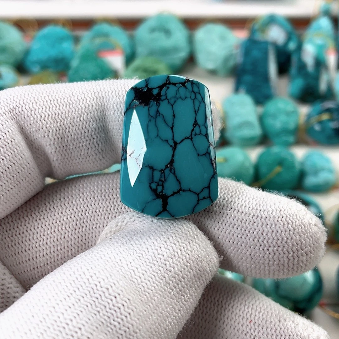 绿松石未镶嵌车挂