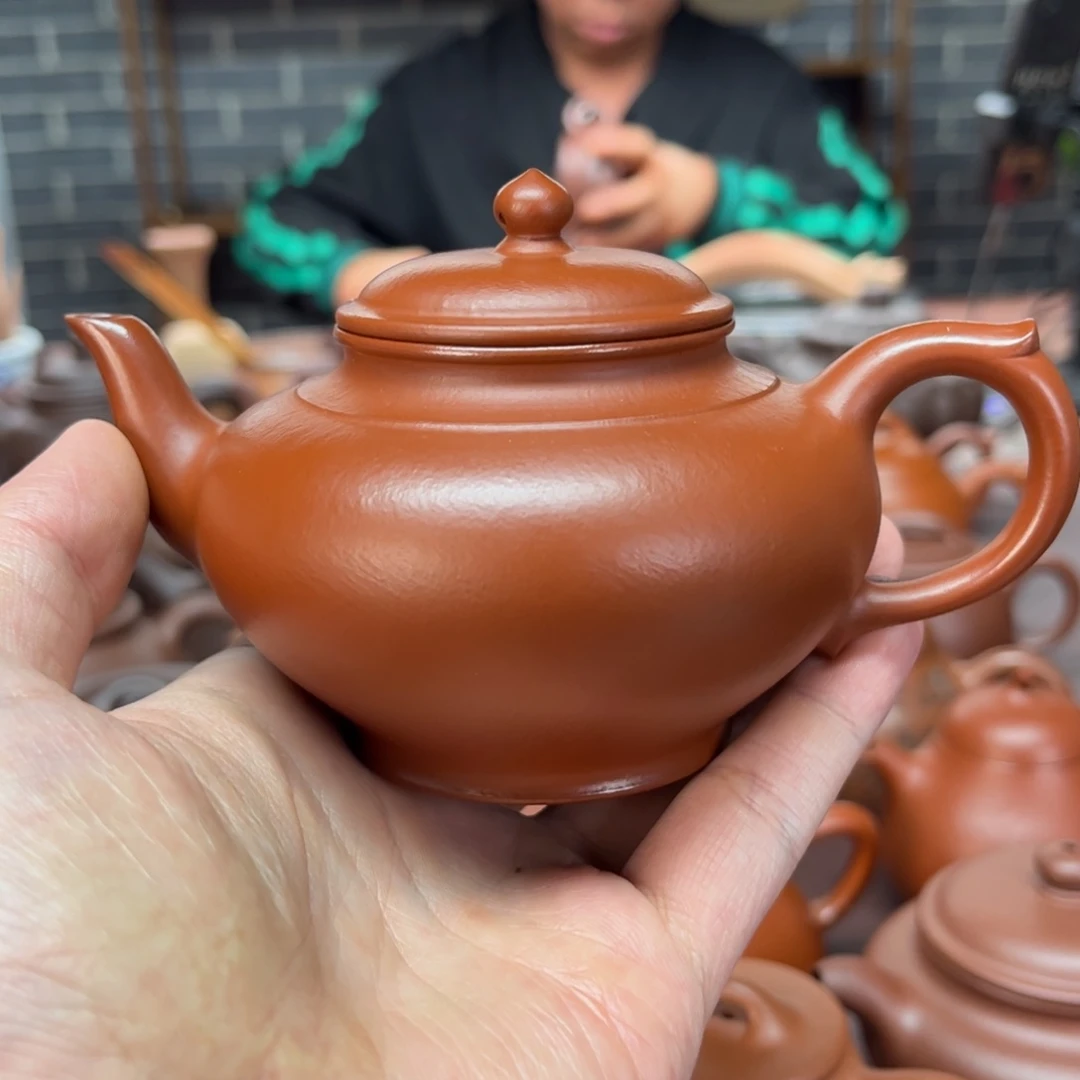 茶壶紫砂4 紫砂艺术手工制作180c c