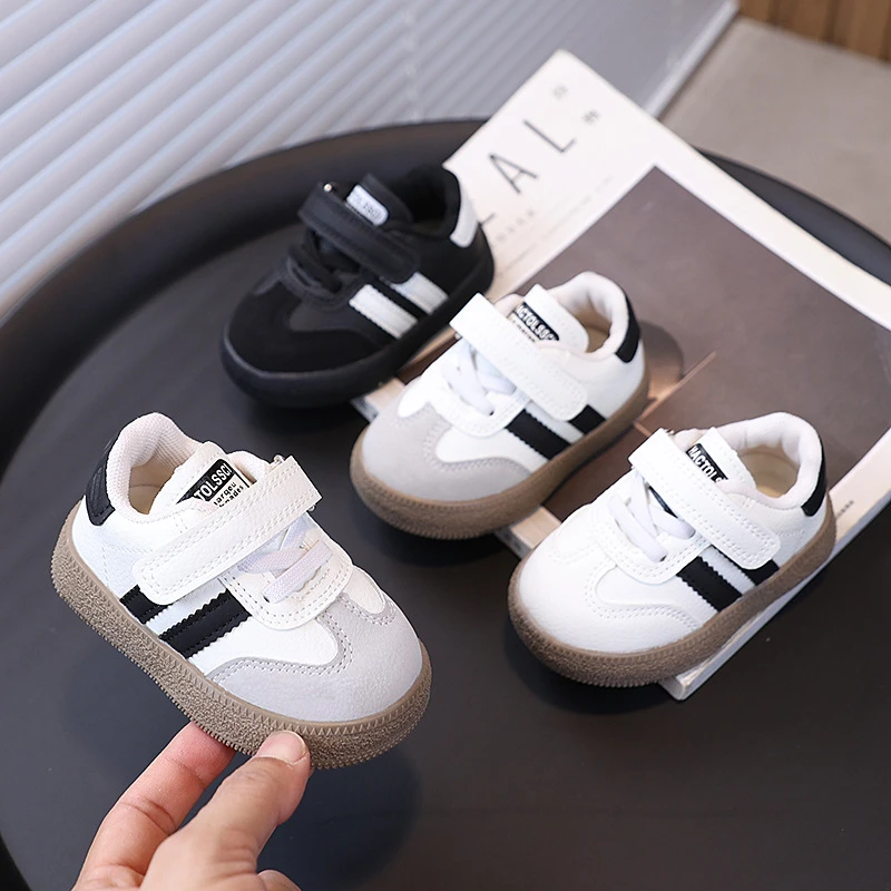 小童秋季宝宝板鞋男女婴幼儿透气防滑学步鞋1--3岁儿童休闲德训鞋