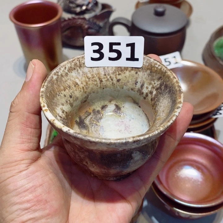 柴烧茶具陶瓷杯子
