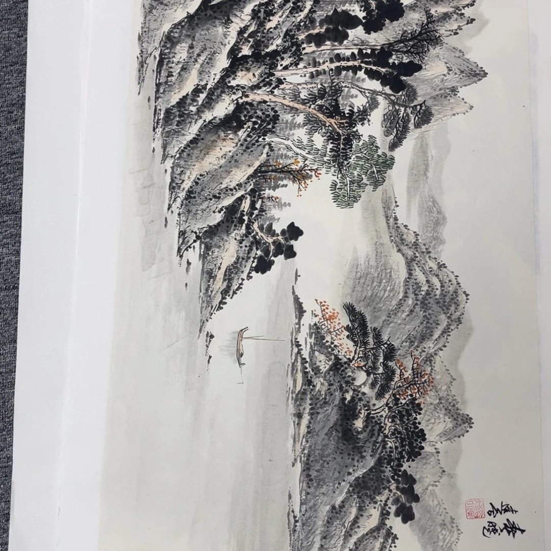 三***菜国画绘画作品多次参加全国