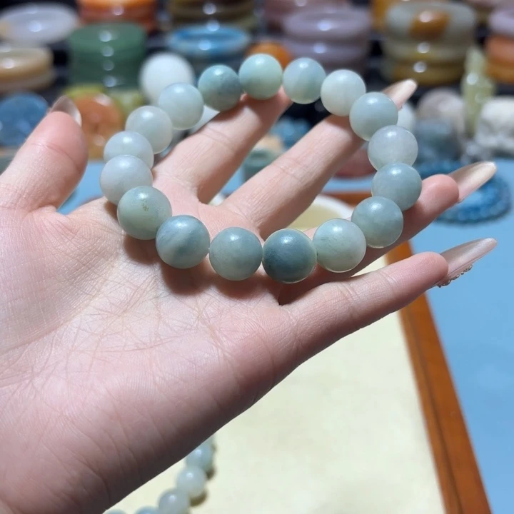 石英岩玉合金手链