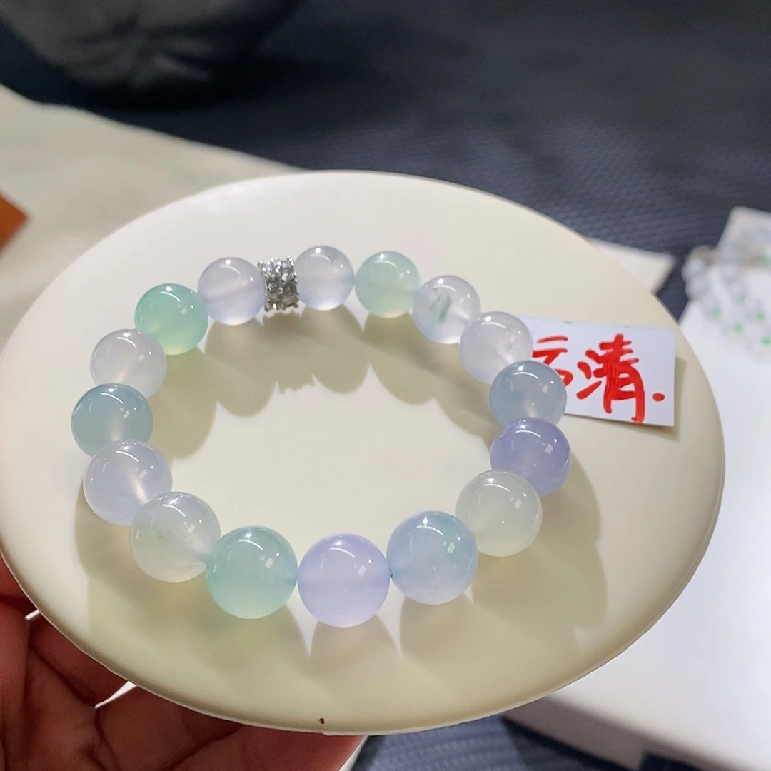 翡翠手链未镶嵌亏清处理手串