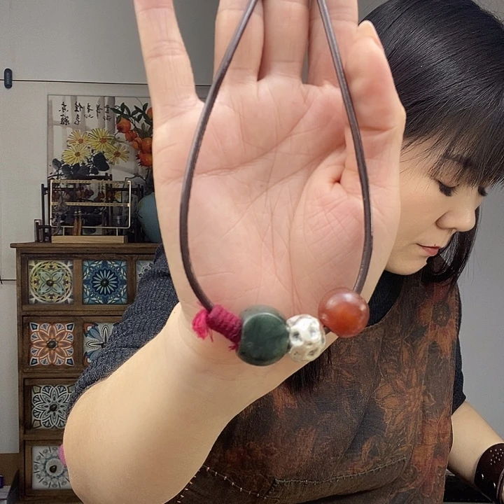 翡翠项链未镶嵌项链