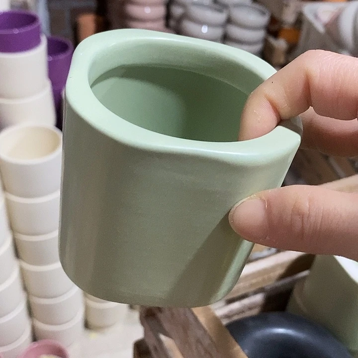 摆件陶陶盆有孔 瑕疵介意勿拍