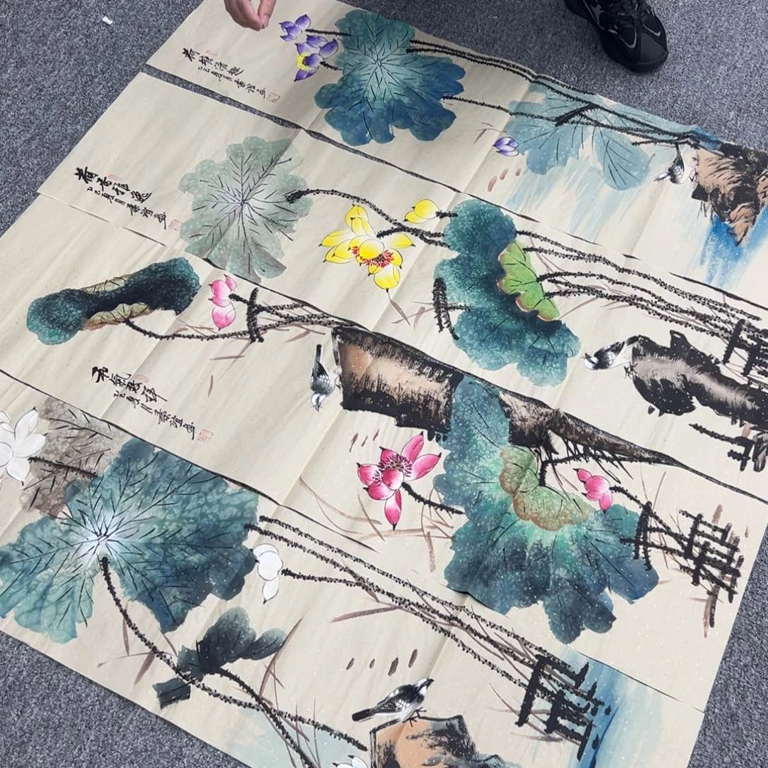 国画卖字画的小老板