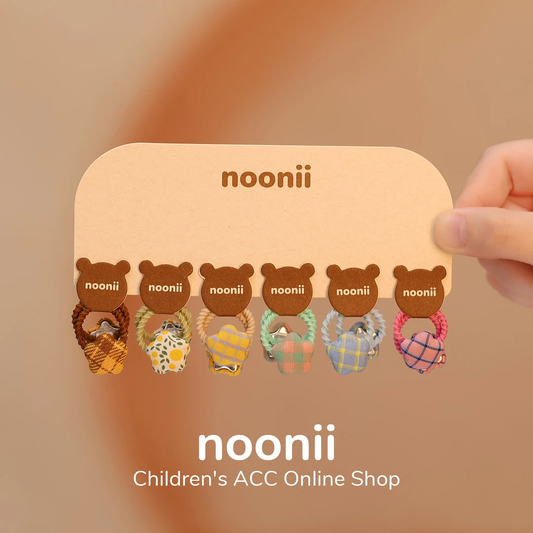 韩系星星头绳宝宝可爱发绳婴幼儿拇指发圈不伤发头饰儿童皮筋发饰