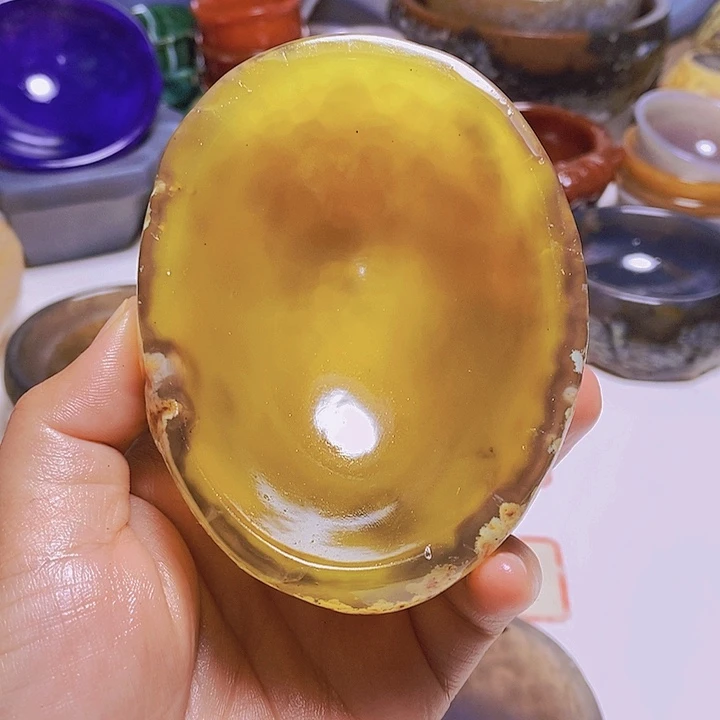 玛瑙/玉髓，未镶嵌纳*兰