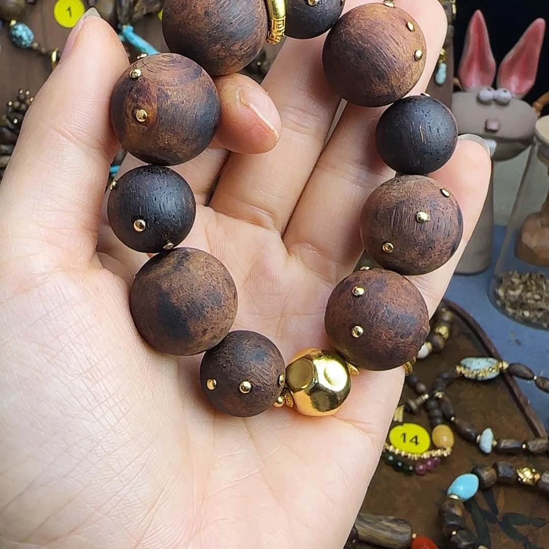 关***啊金刚菩提手串金刚小鱼