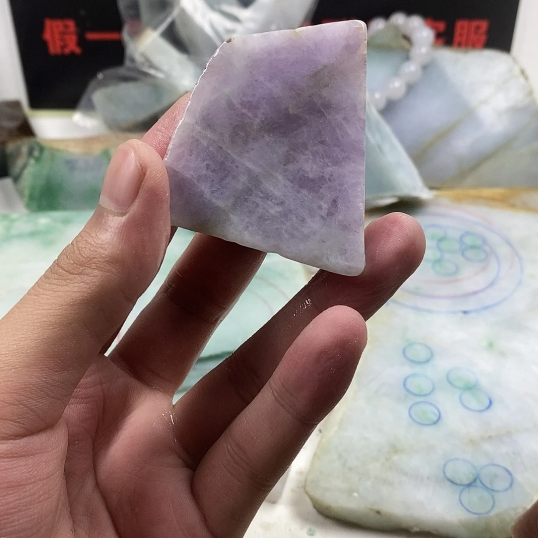 翡翠散珠天然缅甸翡翠a货56