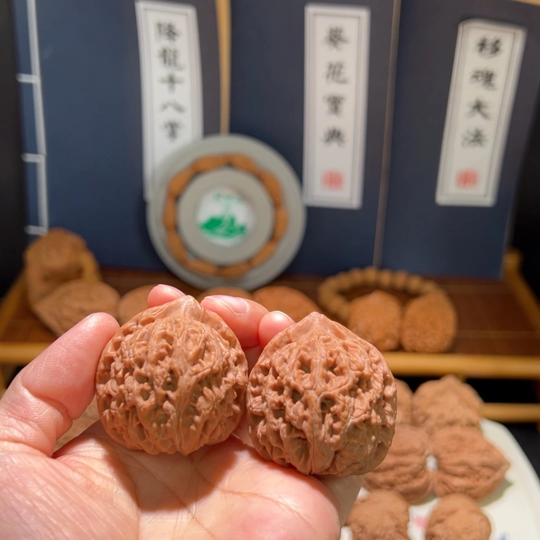 骑***鱼把件文玩核桃虎贲侯