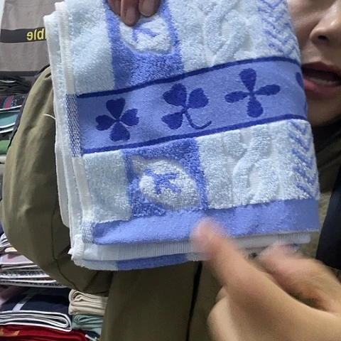 棉孤品澡巾一条