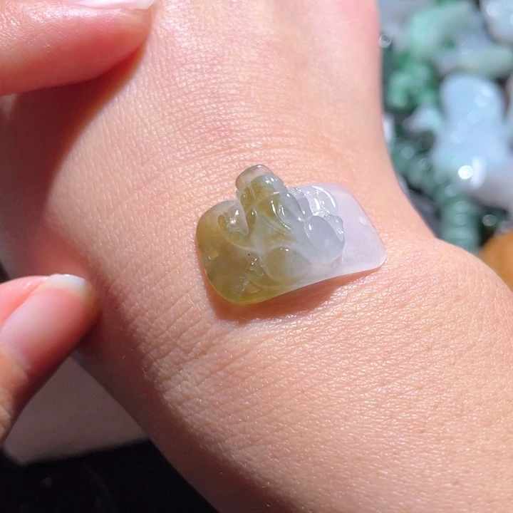 【闪购商品】翡翠颈饰未镶嵌天然翡翠