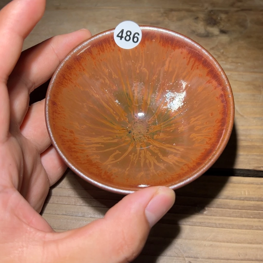 茶盏老表精选柴烧486