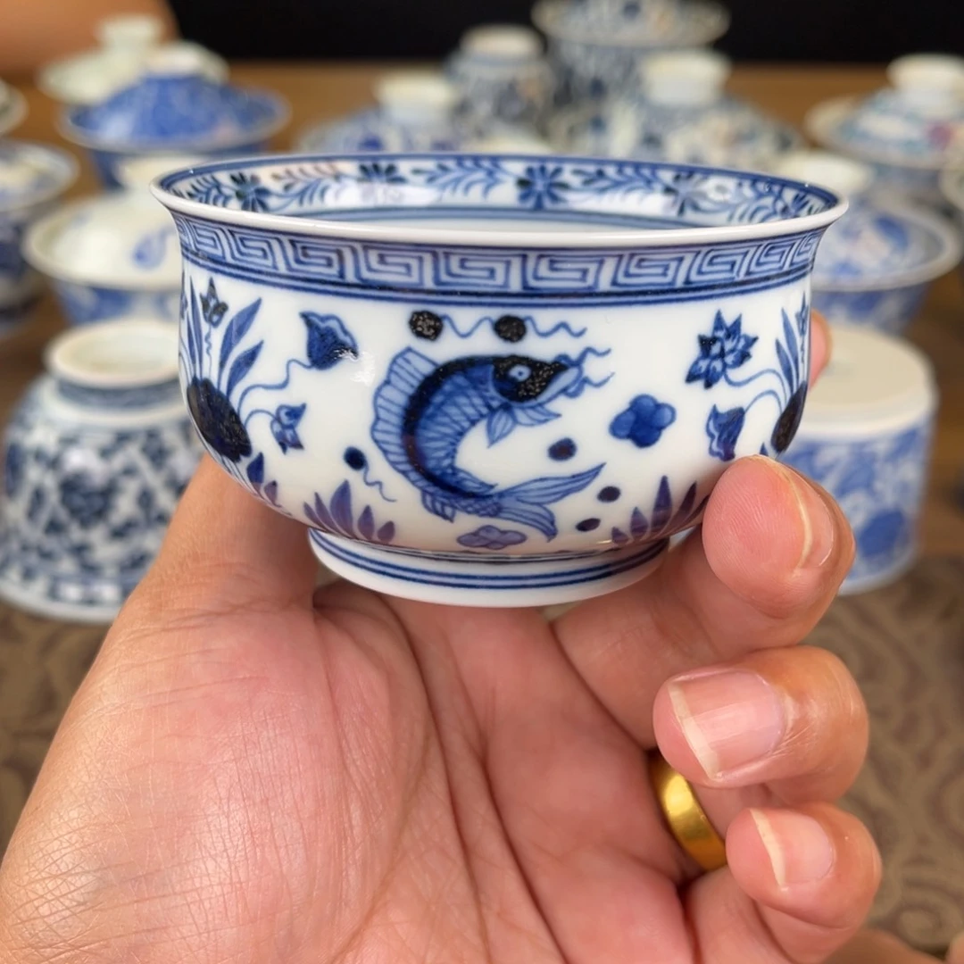 杯景德镇陶瓷杯子