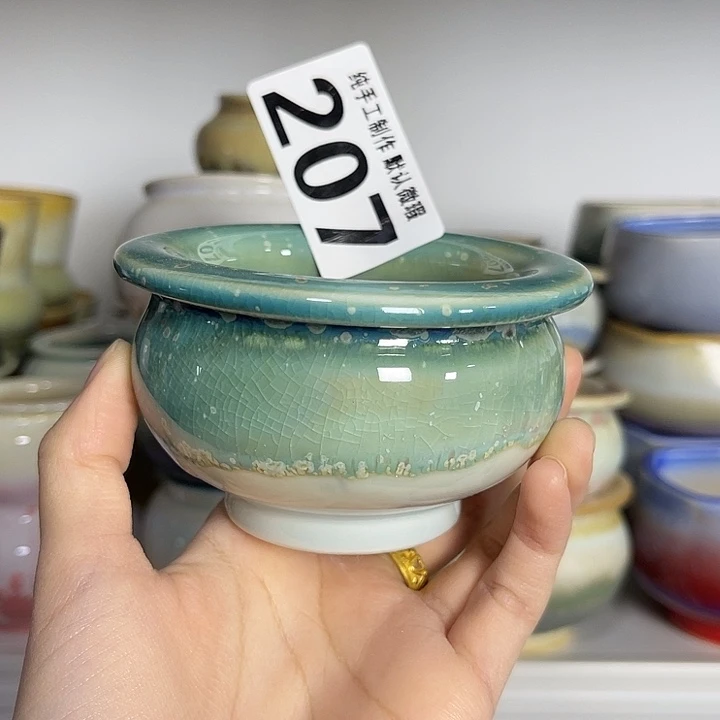 景德镇陶瓷盆 满30包邮 口7