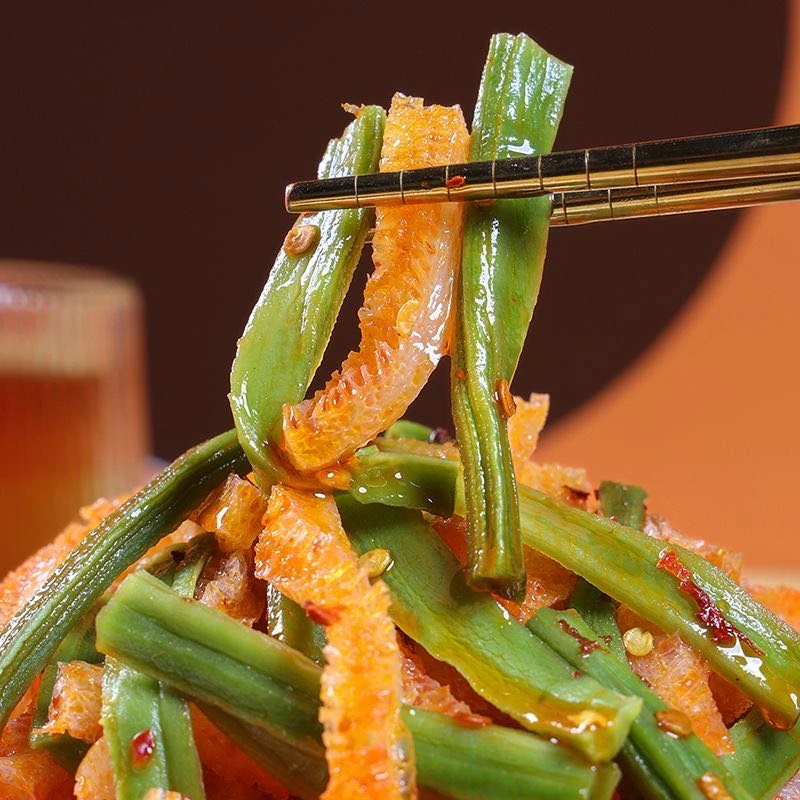 【新疆贝姐】艾妍魔芋贡菜酸辣/香辣味300g(15g*20袋)追剧休闲零食