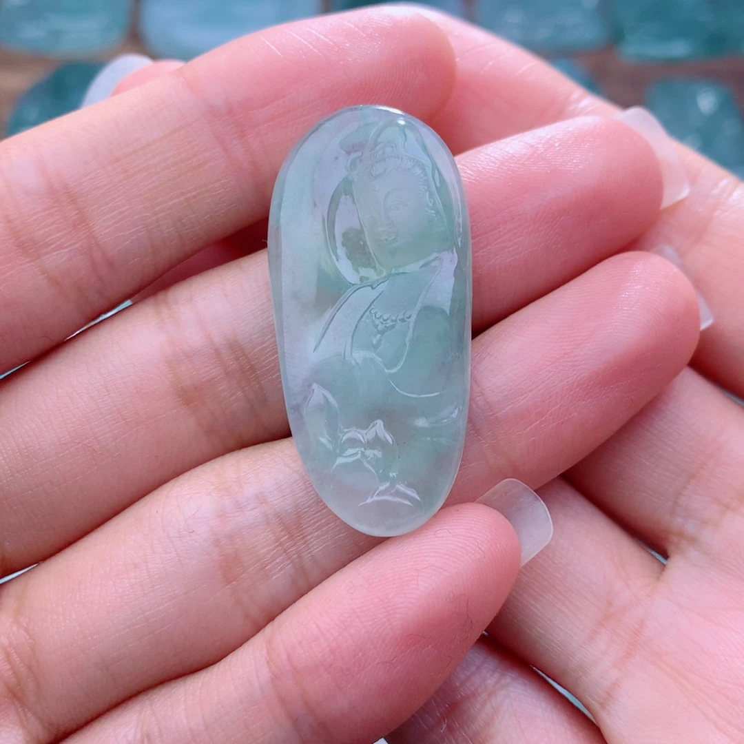 颈饰未镶嵌翡翠海**现