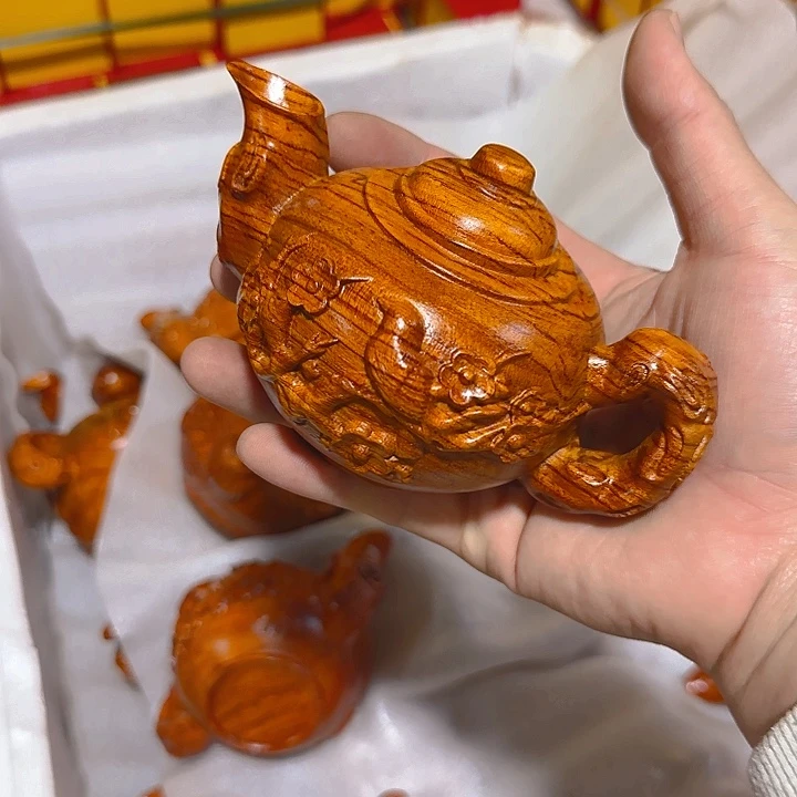 木花梨木15梅花壶一个