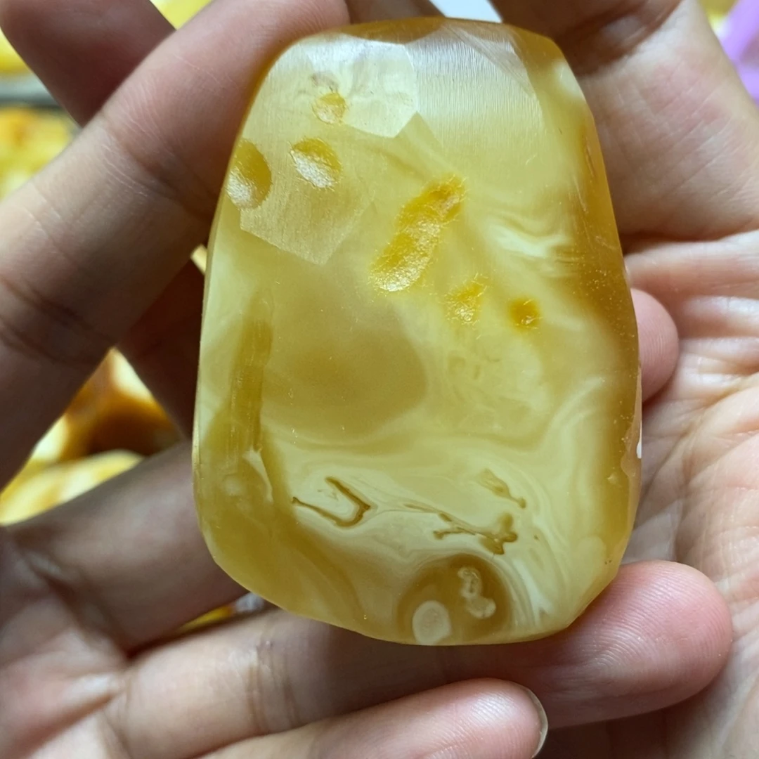 X***泗未镶嵌定制琥珀传世琥珀蜜蜡定制