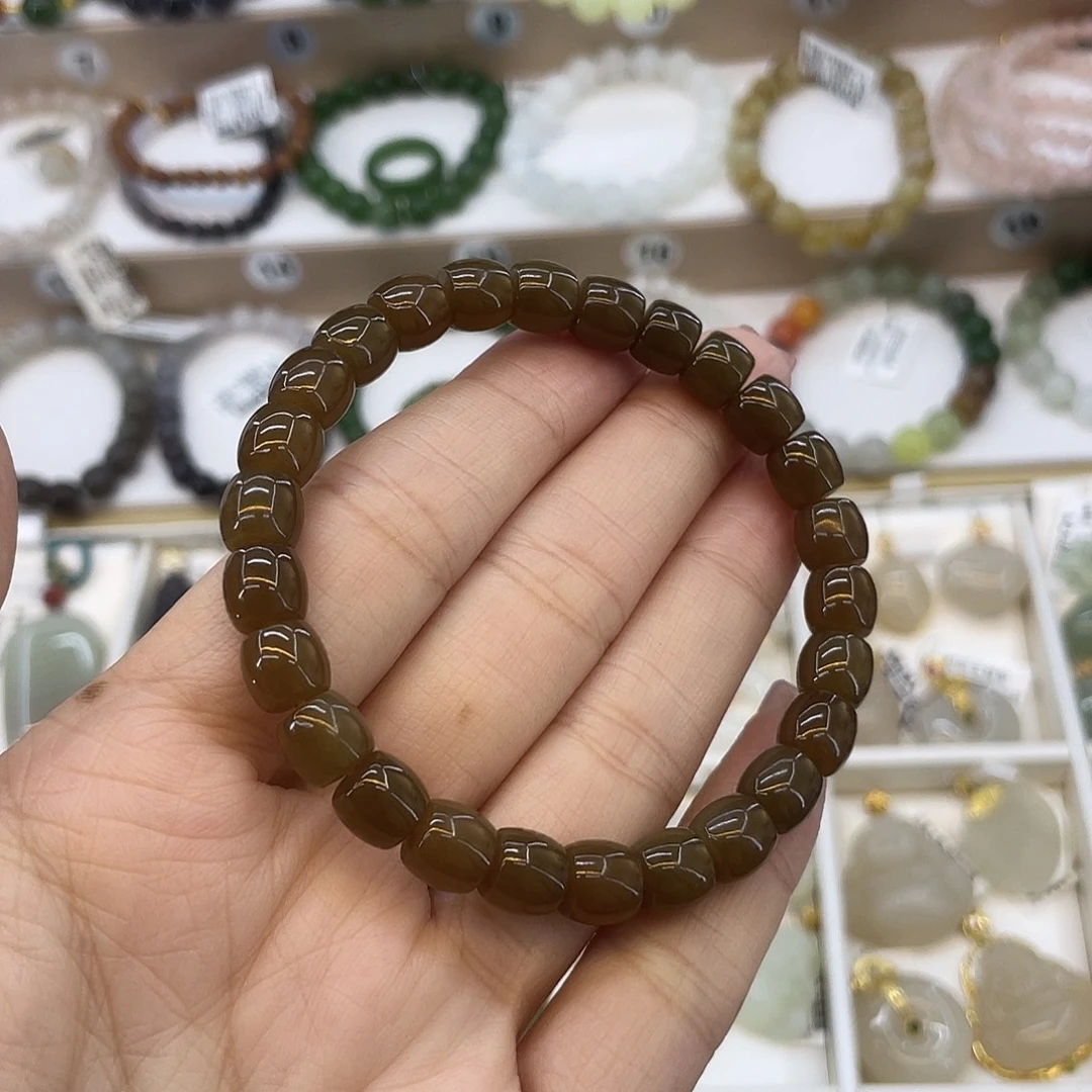 和田玉未镶嵌手串