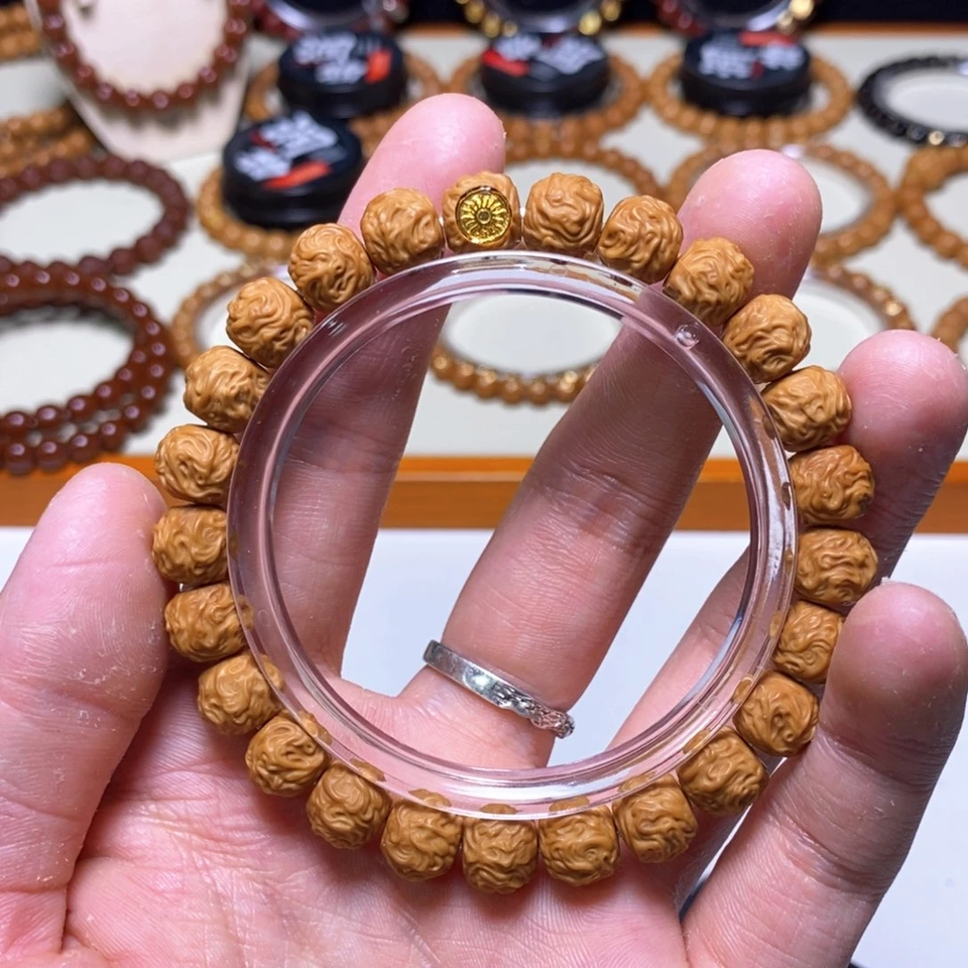 手串猴头核桃全品单标款游龙 尺寸10左右 馒头料