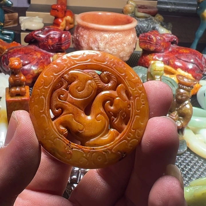 和田玉（糖玉）未镶嵌包链