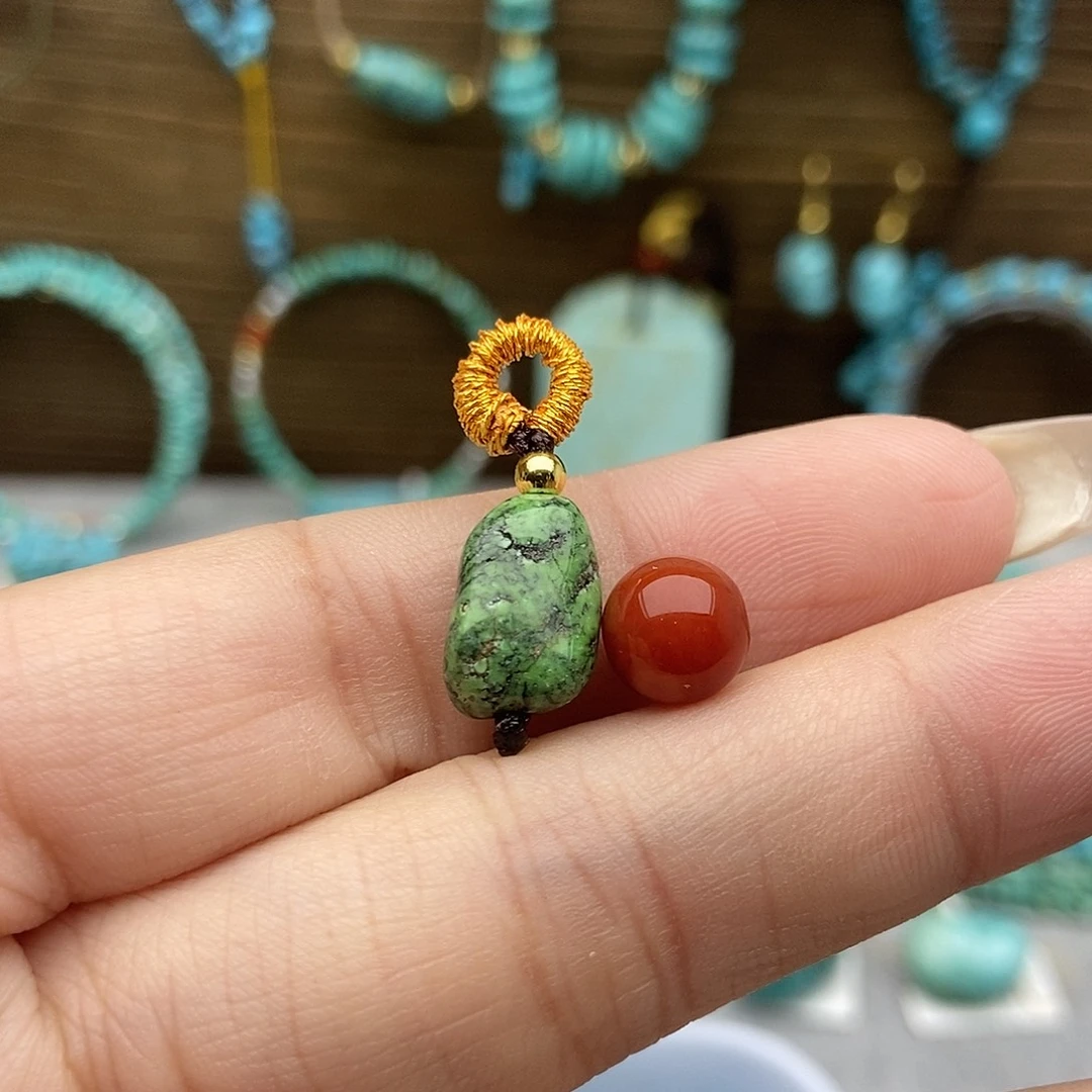 南红玛瑙未镶嵌随行