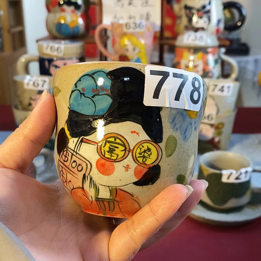 杯景德镇陶瓷手工