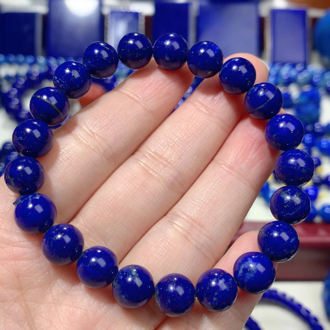 青金石未镶嵌9m手链