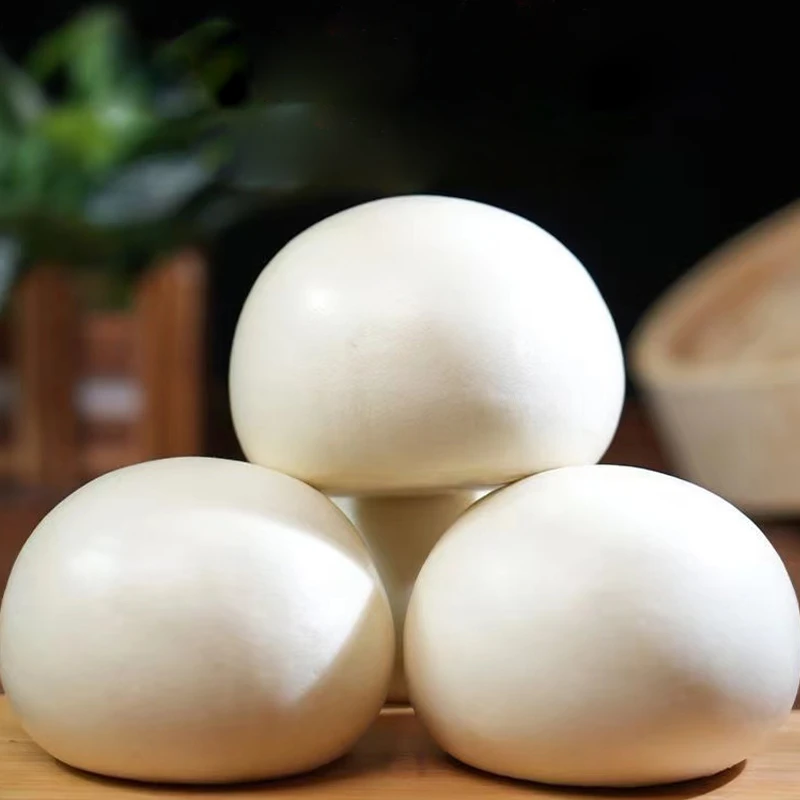 陕西特色传统手工老面馒头特色戗面劲道发酵早餐面食