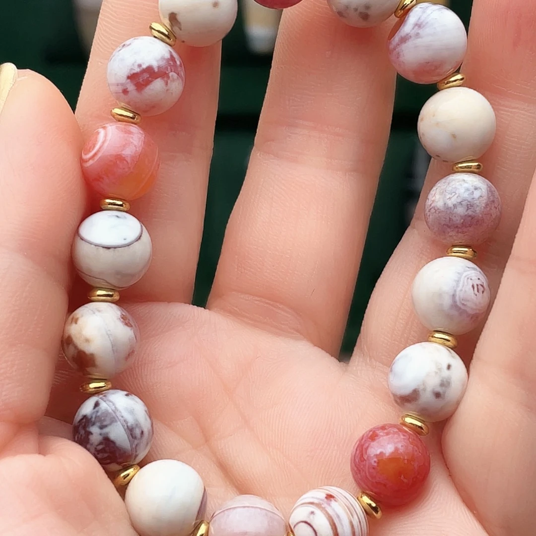玛瑙/玉髓合金珠宝半成品
