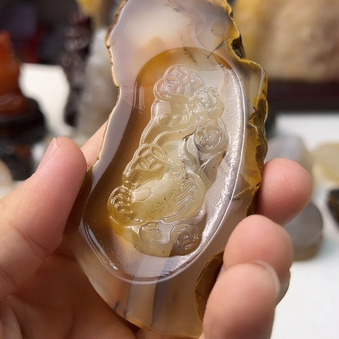 未镶嵌颈饰玛瑙/玉髓