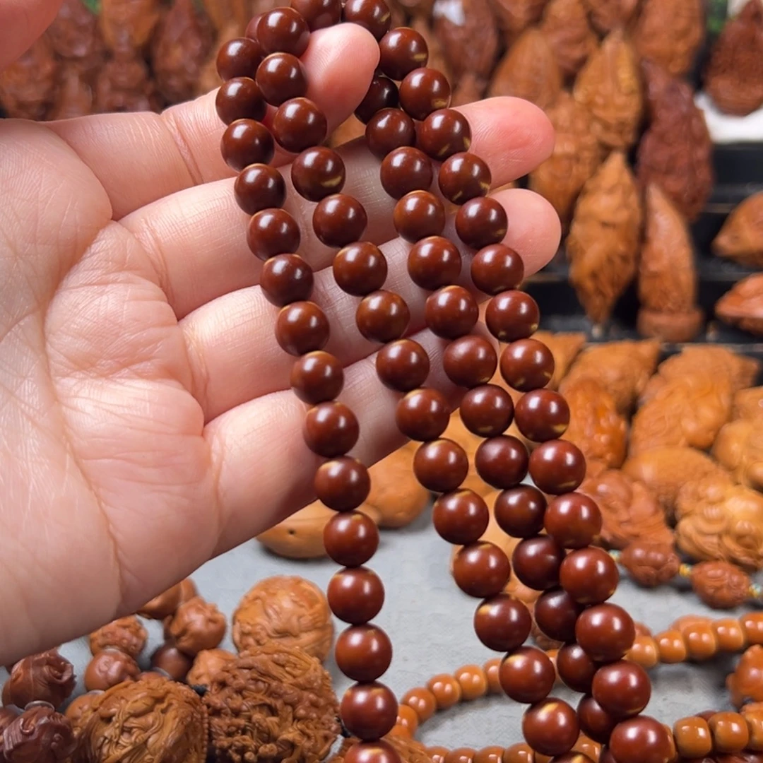 ༺***༻手串/手链橄榄核核雕