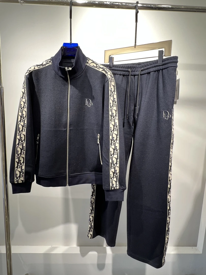 ChmsionDion冬季男收口袖提花夹克潮流织带时尚运动 CJ 2642 -1