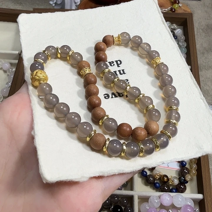 水晶手链未镶嵌水晶手串