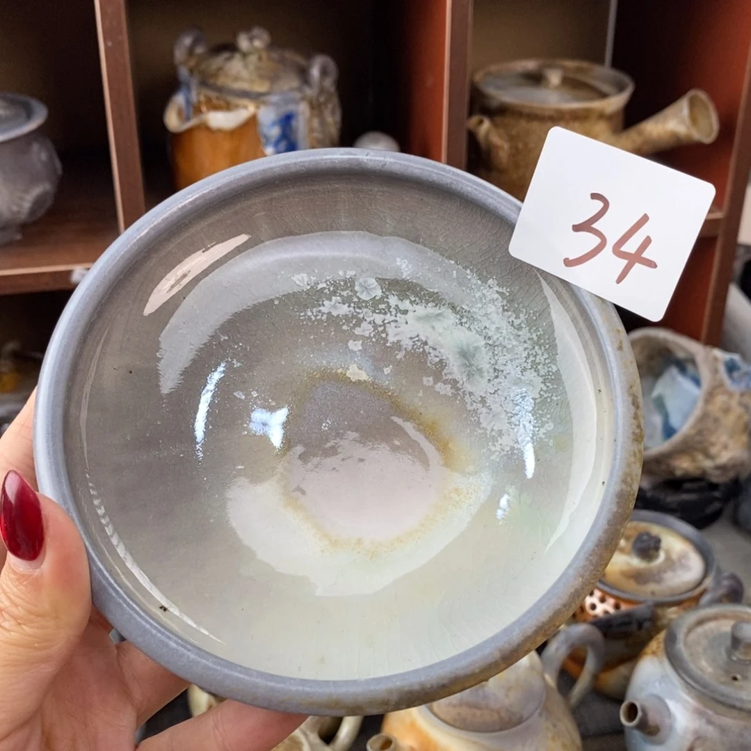 高白泥壶承～一起喝茶