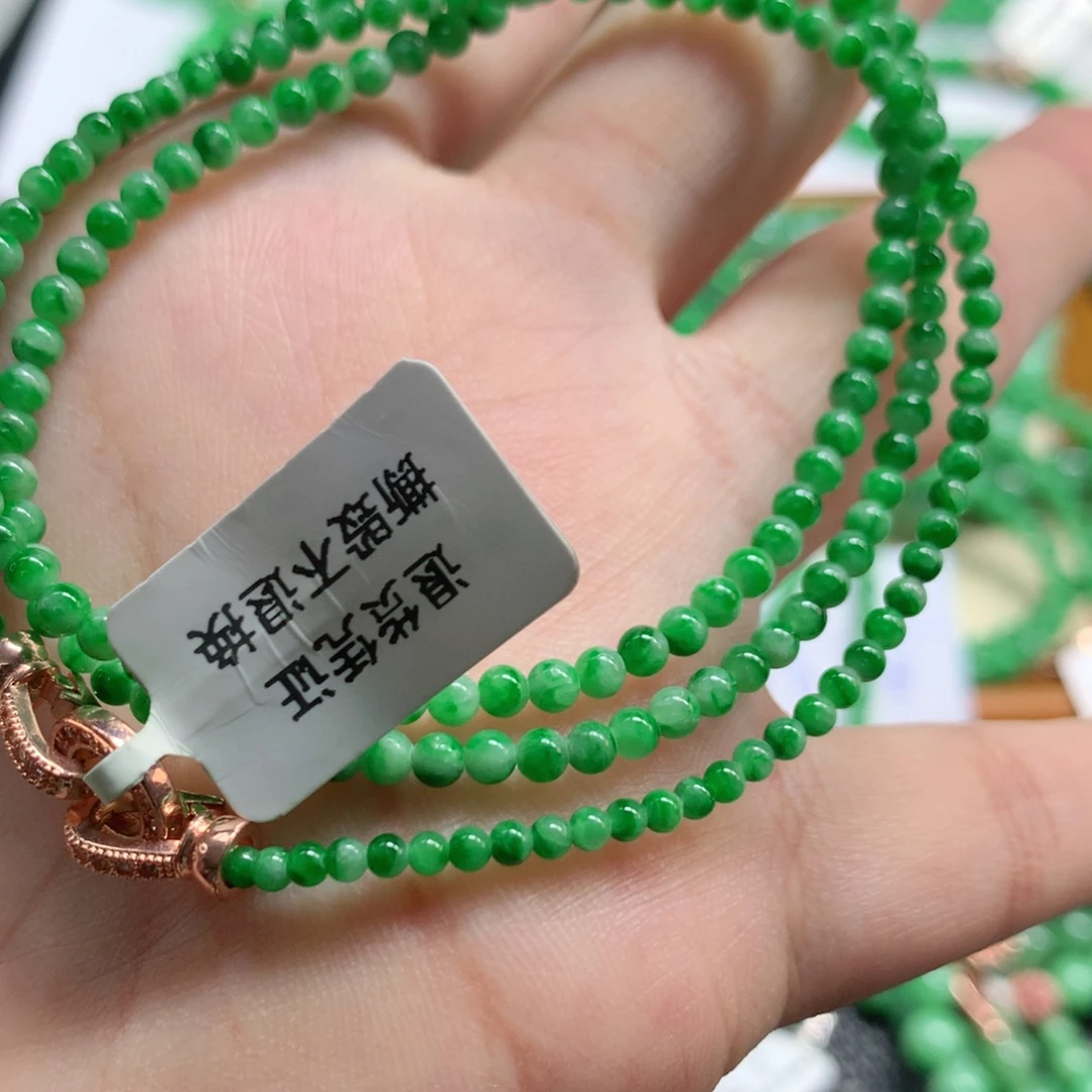 未镶嵌手链翡翠翡翠