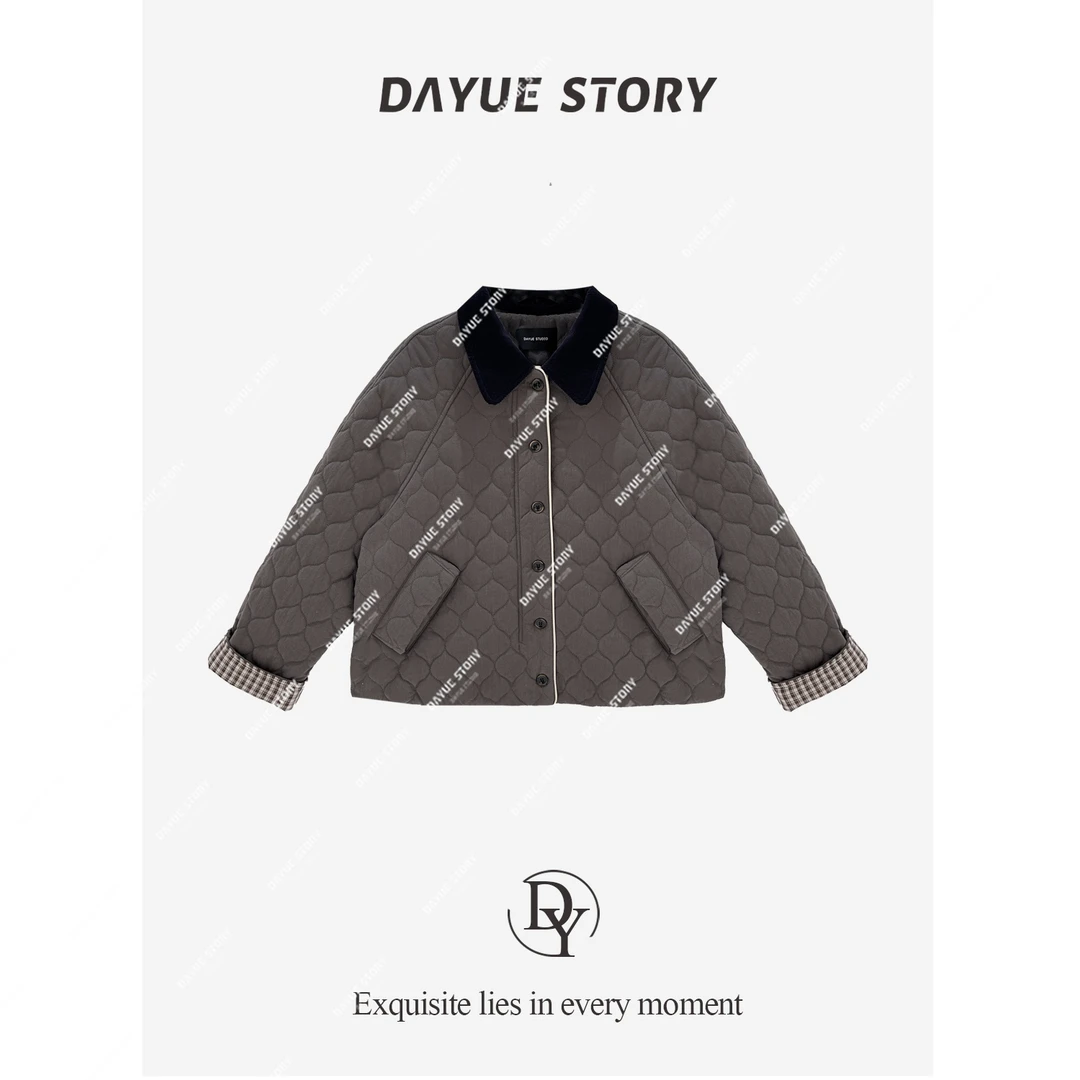 DAYUE【加纳冬日】轻便保暖~质感不输柜柜！小众设计感时尚百搭棉服