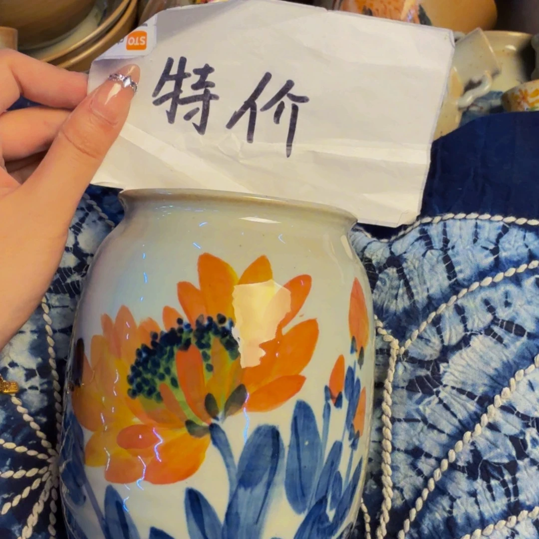 瓷片景德镇陶瓷手工手绘