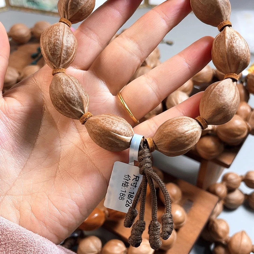 P***Z橄榄核手串/手链18/26梅林铁核