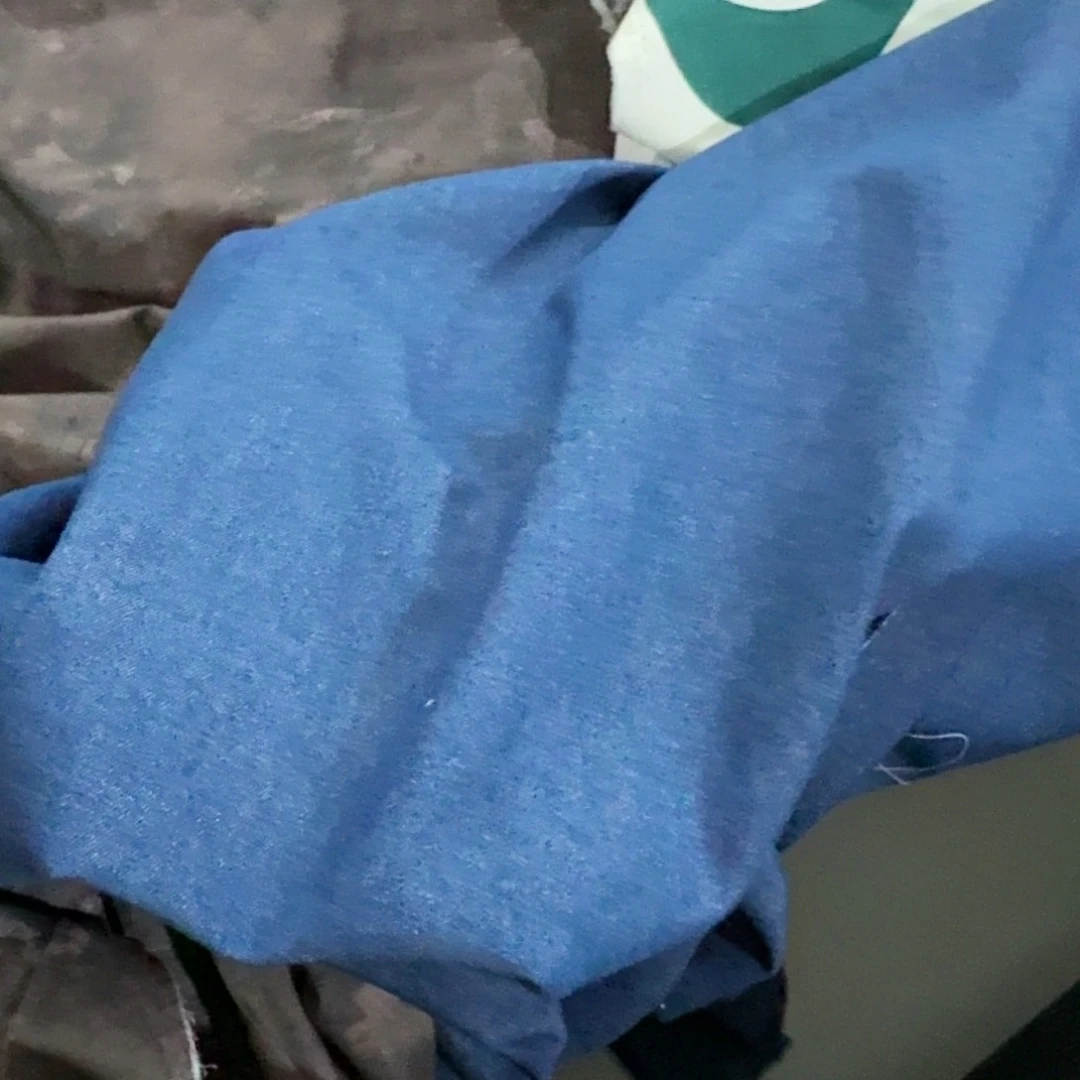 秋*色织牛仔布1米长X1.4米宽地卷