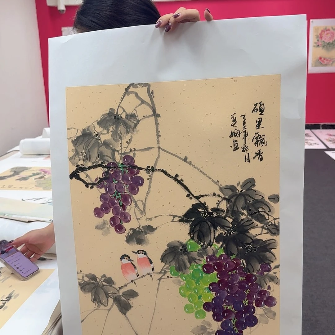 国画国画作品纯手绘