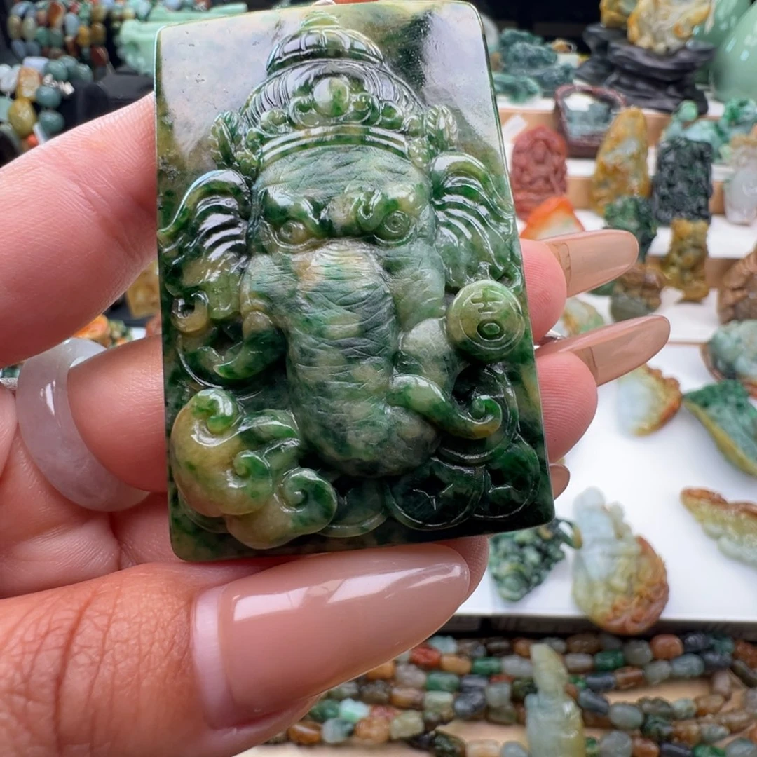 未镶嵌挂件翡翠h*z