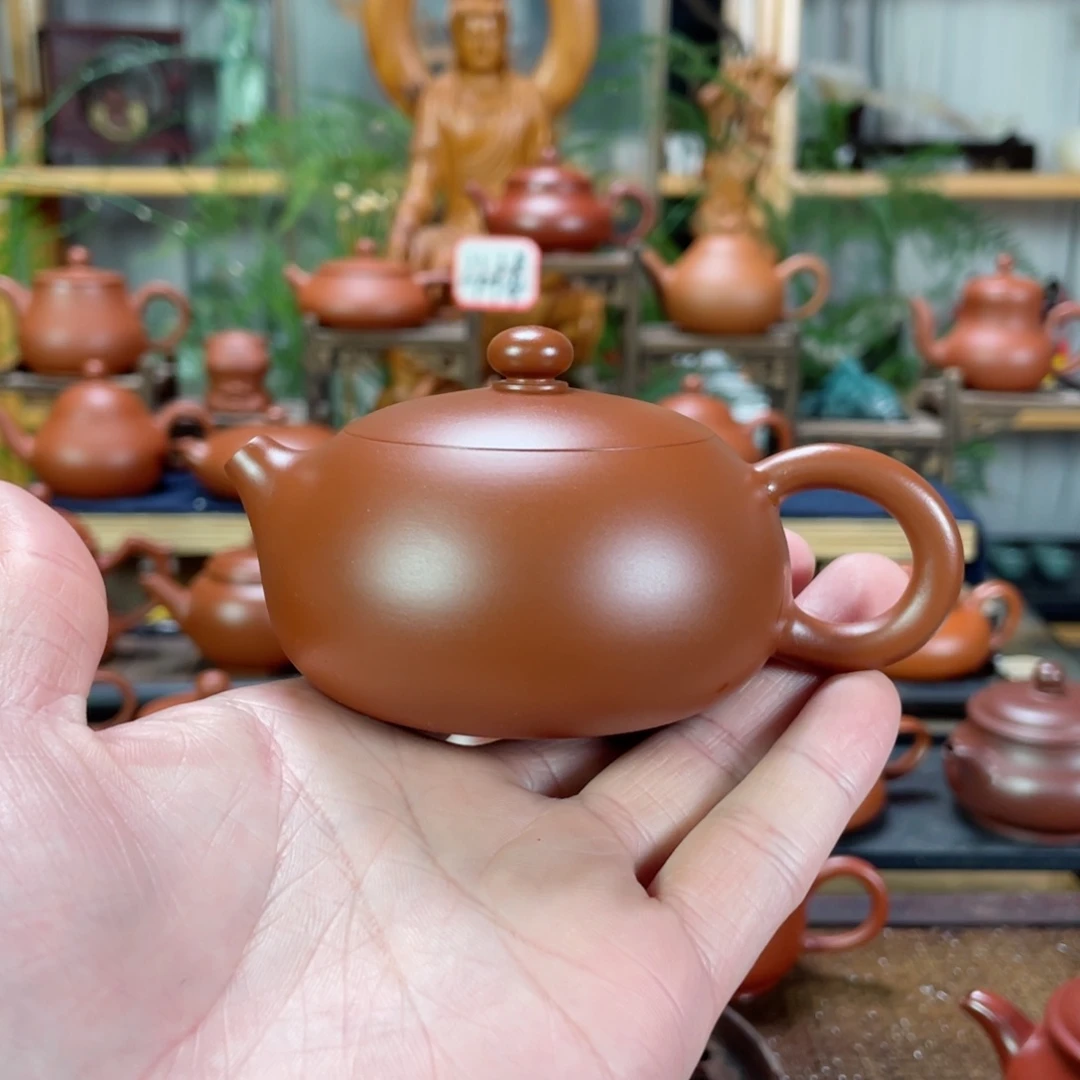 紫砂茶壶一****8朱泥西施