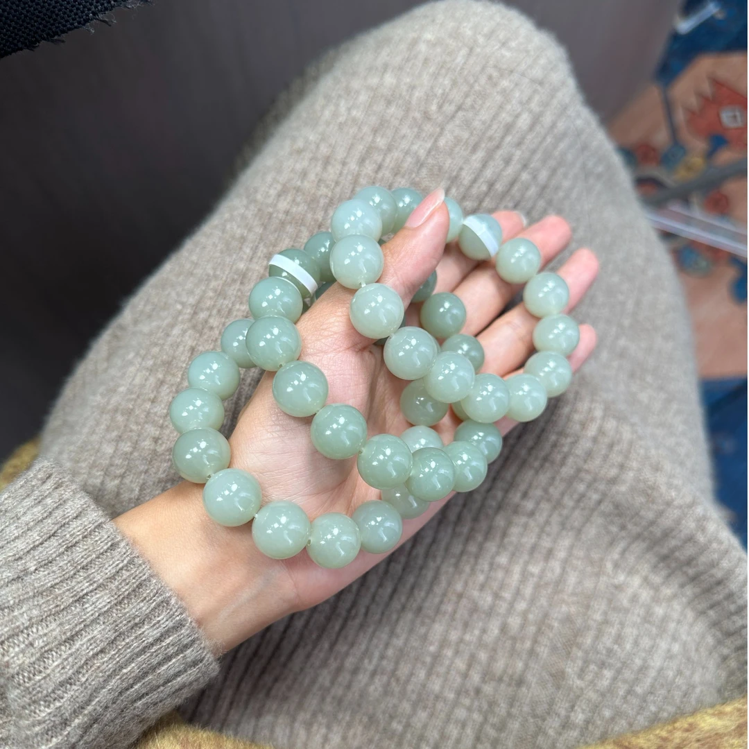 天然新疆和田玉手串卡14男女同款精美时尚百搭多样性发货拍一发一