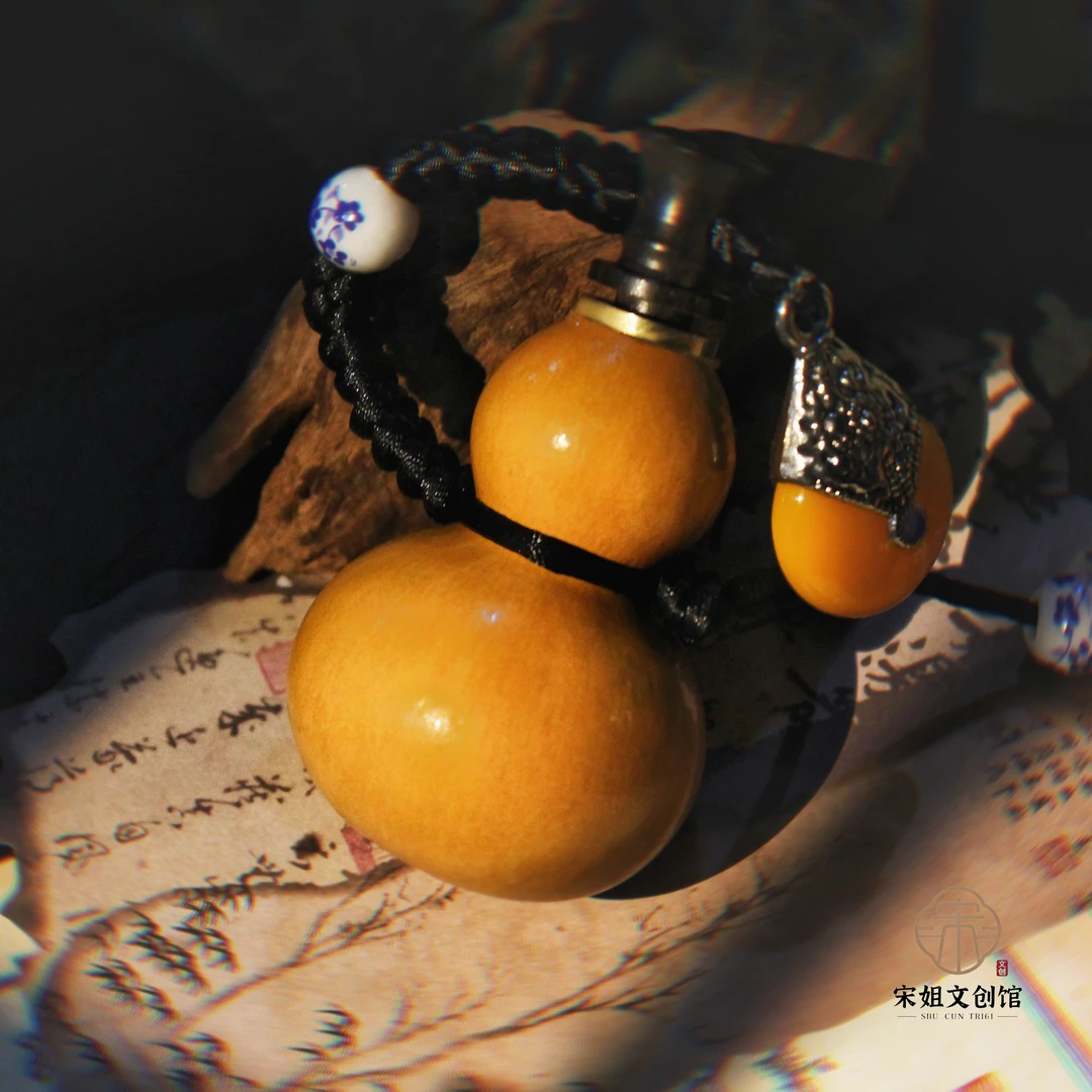 福樽—包浆酒葫芦瓶（高71mm）