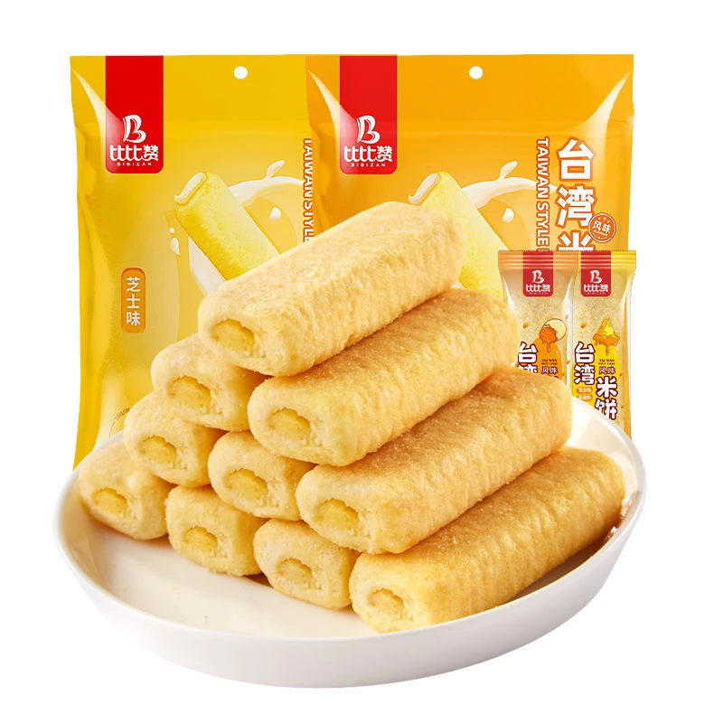 米饼芝士味蛋黄味